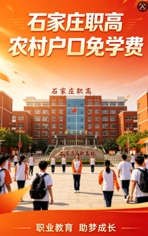 石家莊教聯(lián)高級(jí)職業(yè)中學(xué)｜農(nóng)村戶口免學(xué)費(fèi)！石家莊本地優(yōu)質(zhì)職高升學(xué)首選